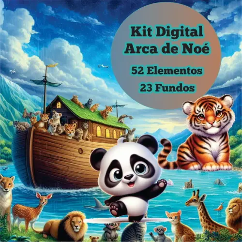 Kit Digital Arca de Noé