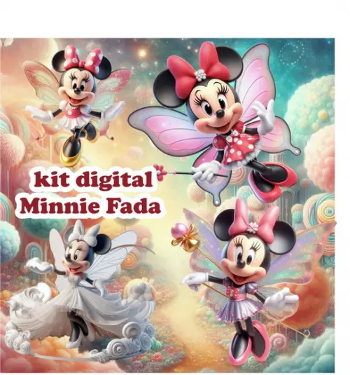Kit Digital da Minnie Fada