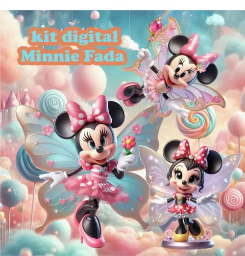 Kit Digital da Minnie Fada
