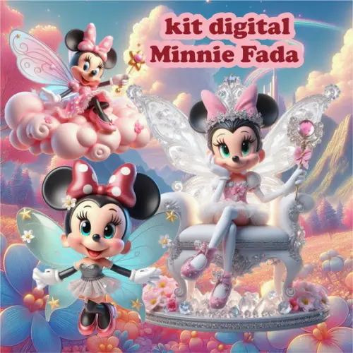 Kit Digital da Minnie Fada
