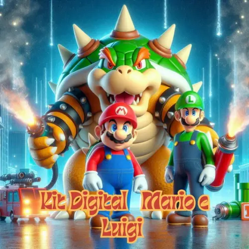 Kit Digital do Mario e Luigi