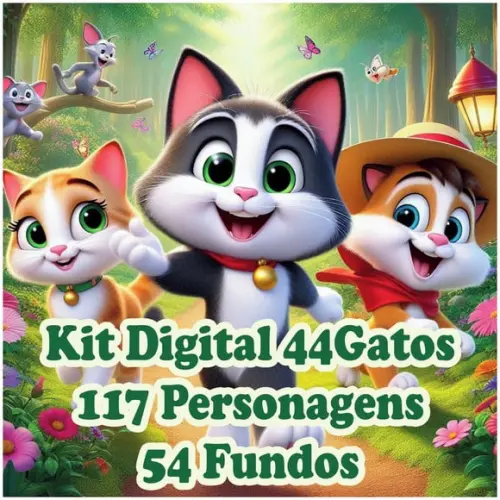 Kit Digital dos 44 Gatos