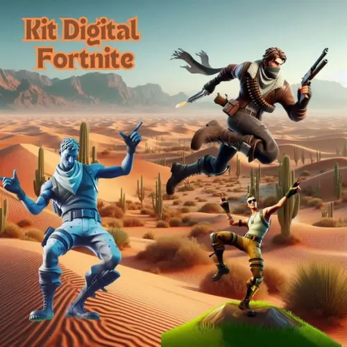 Kit Digital Exclusivo Fortnite 3d 8k