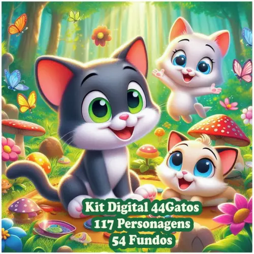 Kit Digital dos 44 Gatos
