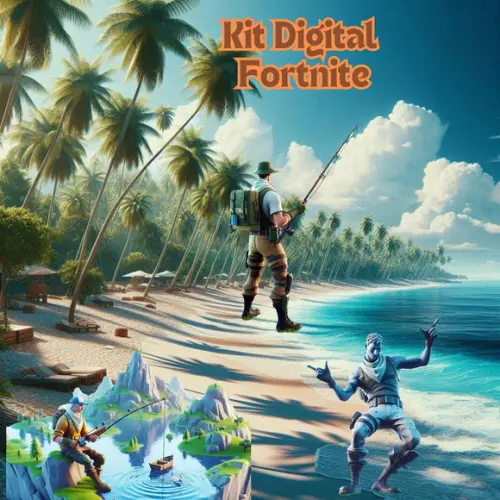 Kit Digital Exclusivo Fortnite 3d 8k