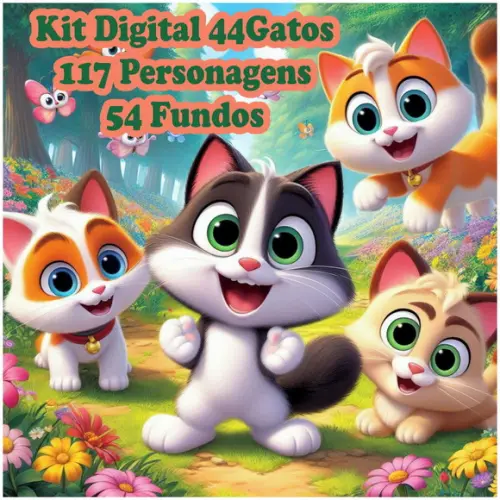 Kit Digital dos 44 Gatos