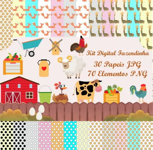 Kit Digital Fazendinha