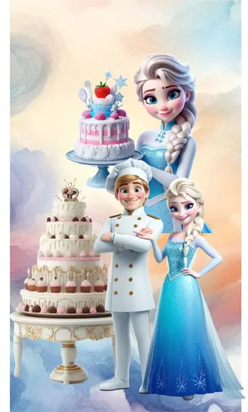 Kit Digital Frozen Confeiteira
