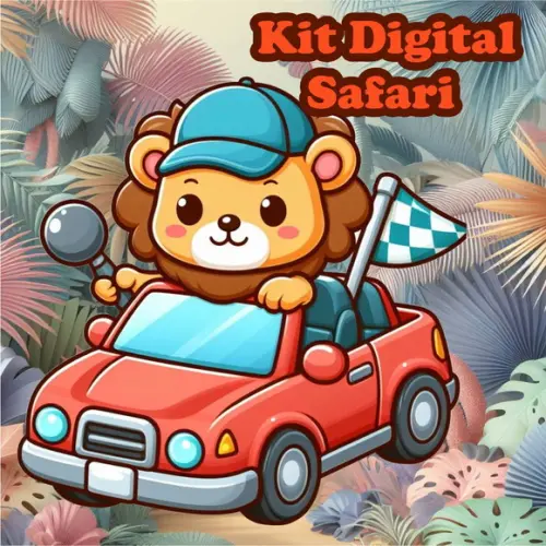 Kit Digital Safari Carros