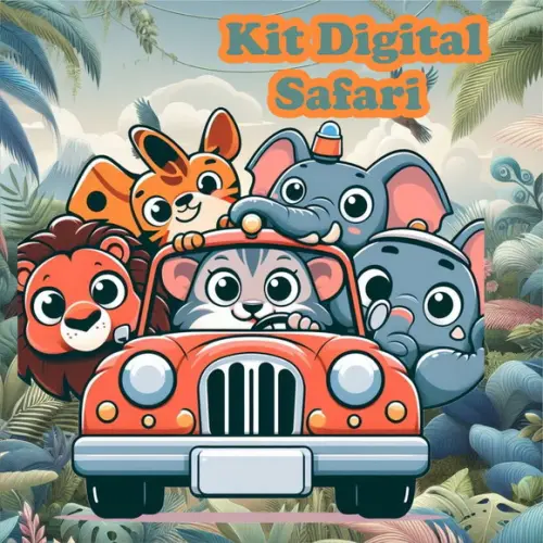 Kit Digital Safari Carros