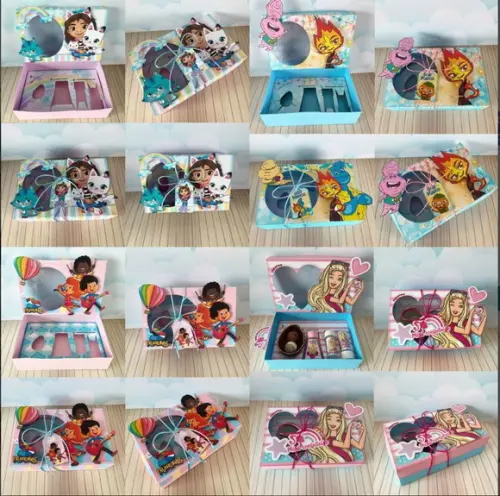 Super Combo Confeiteiro Menina e Menino Arquivo de Corte