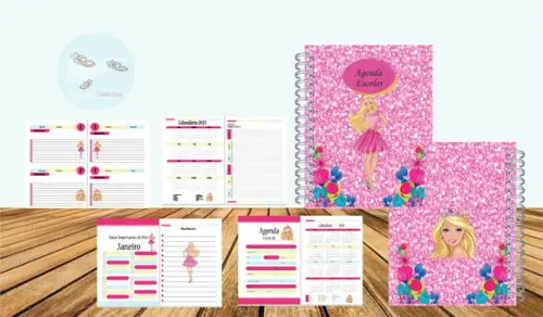 Volta às Aulas Barbie - Arquivo Digital
