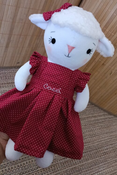 Boneca Ovelhinha Personalizada
