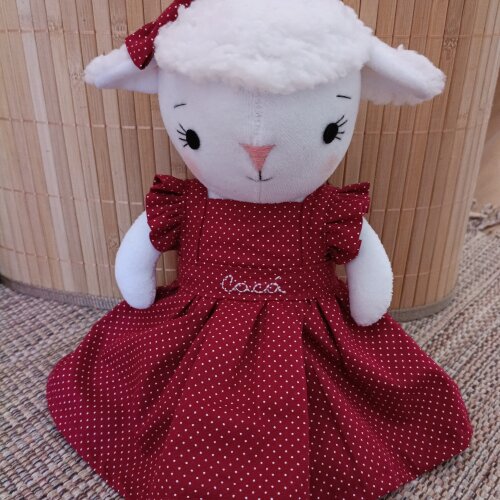 Boneca Ovelhinha Personalizada