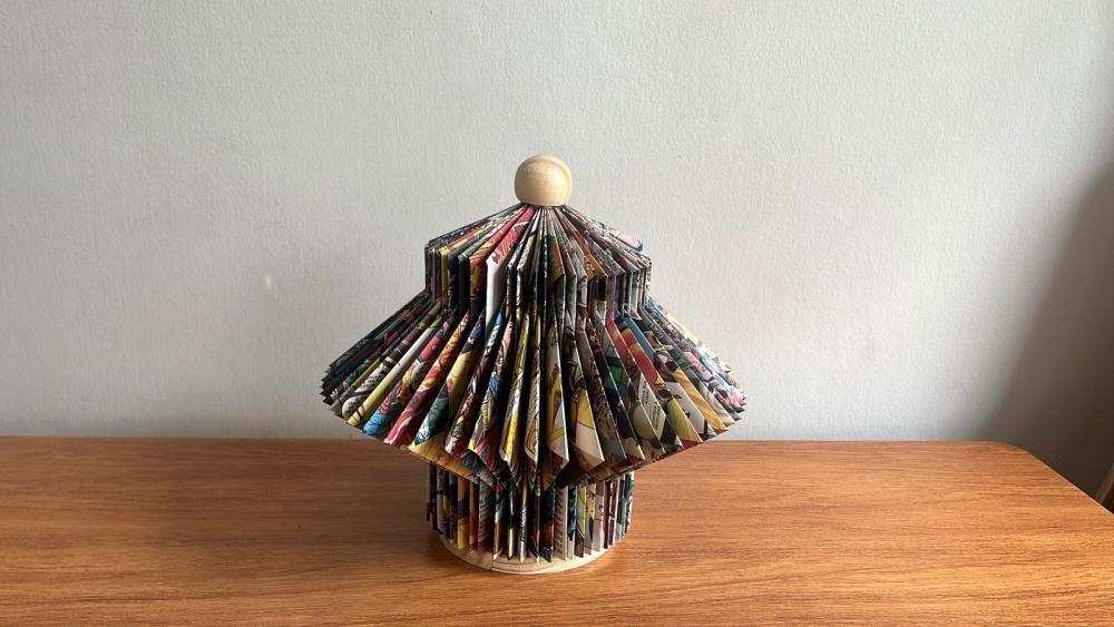 Escultura de Livro - Gibi