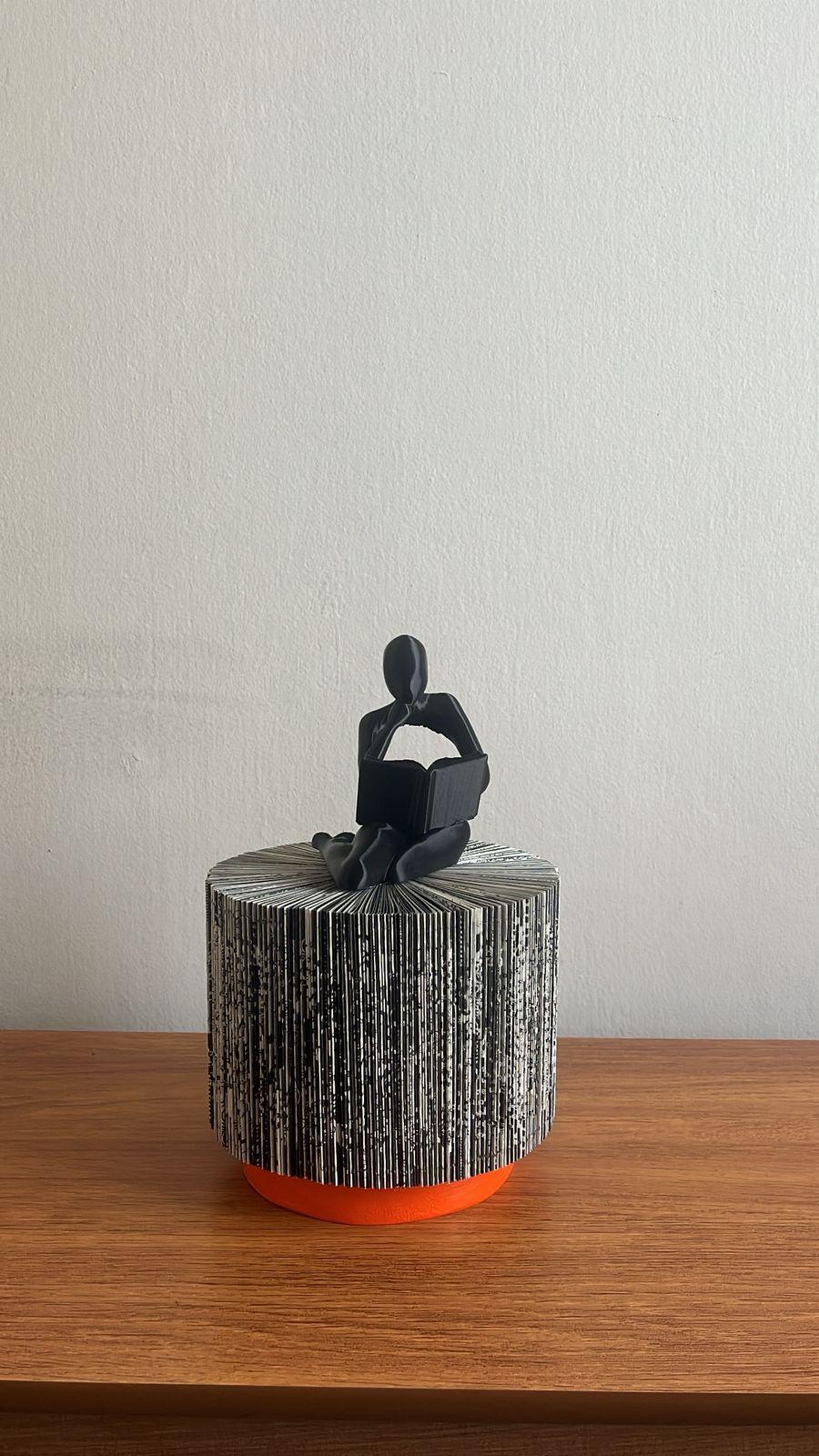 Escultura de Livro