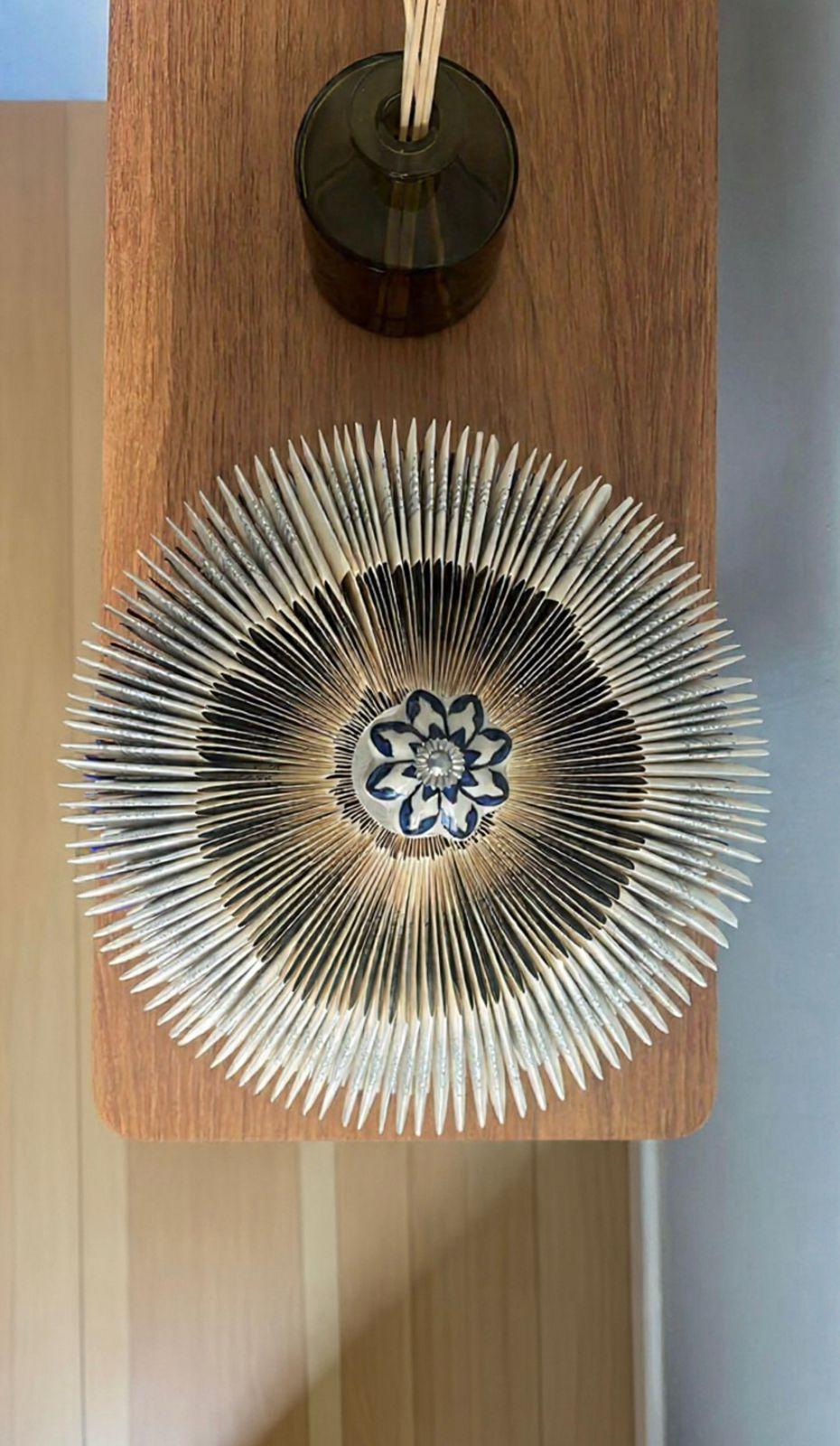 Escultura de livro