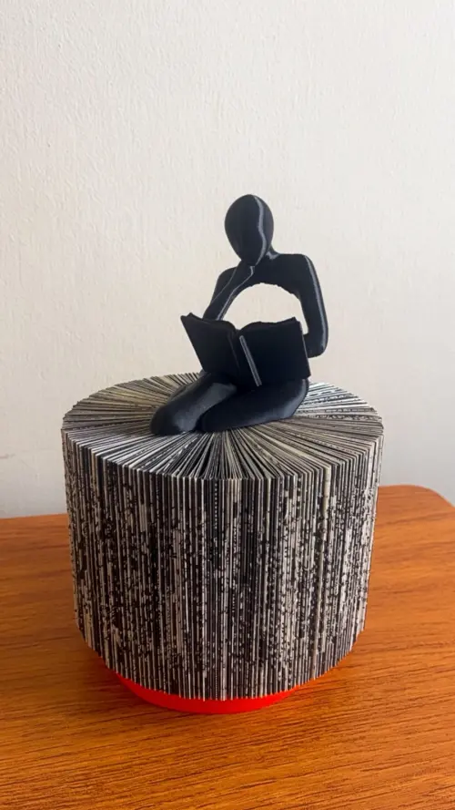 Escultura de Livro