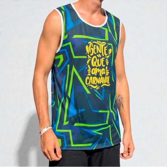 Abadá Regata Masculino Personalizado