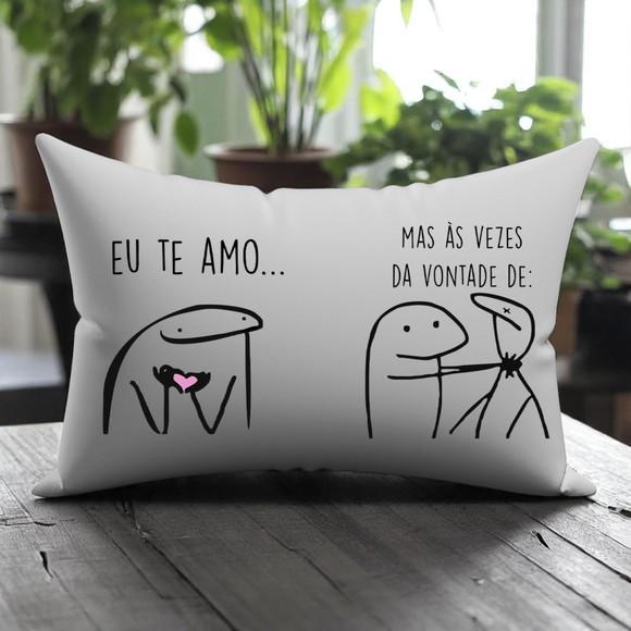 Almofada Dia dos Namorados Personalizada