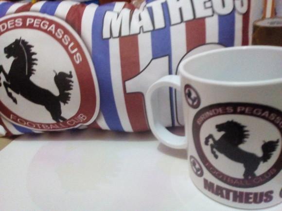 Almofada e Caneca Time Personalizada
