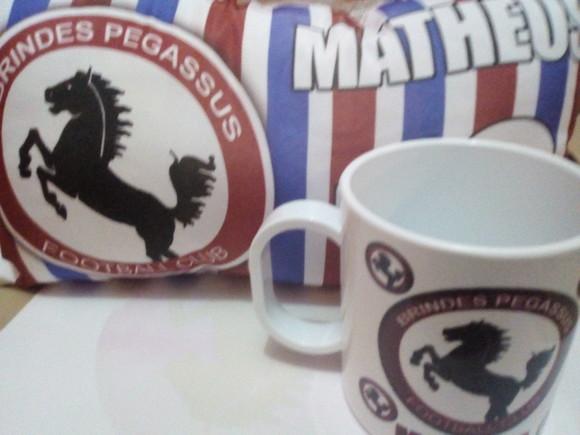 Almofada e Caneca Time Personalizada