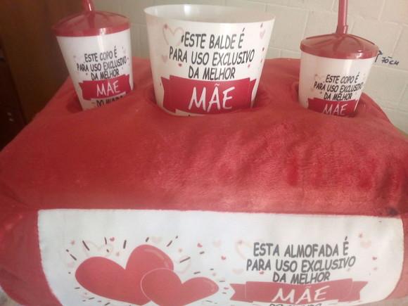 Almofada Pipoca Dia das Mães