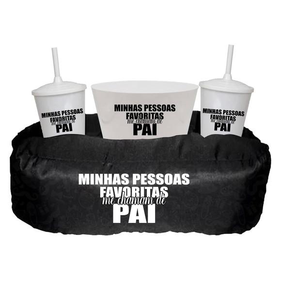 Almofada Porta Pipoca Dia dos Pais