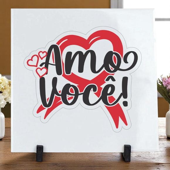 Azulejo 20x20 Dia dos Namorados Personalizado