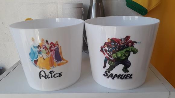 Balde de Pipoca Personalizado