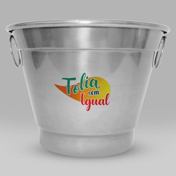 Balde de Gelo Carnaval Personalizado