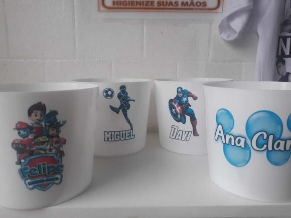 Balde de Pipoca Personalizado