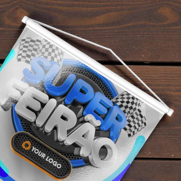 Banner 90x70cm Personalizado