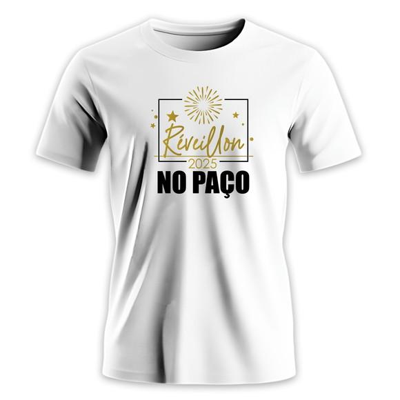 Camiseta Branca Reveillon Personalizada