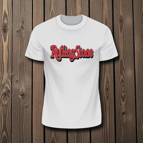 Camiseta Branca Rock Personalizada