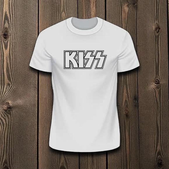 Camiseta Branca Rock Personalizada