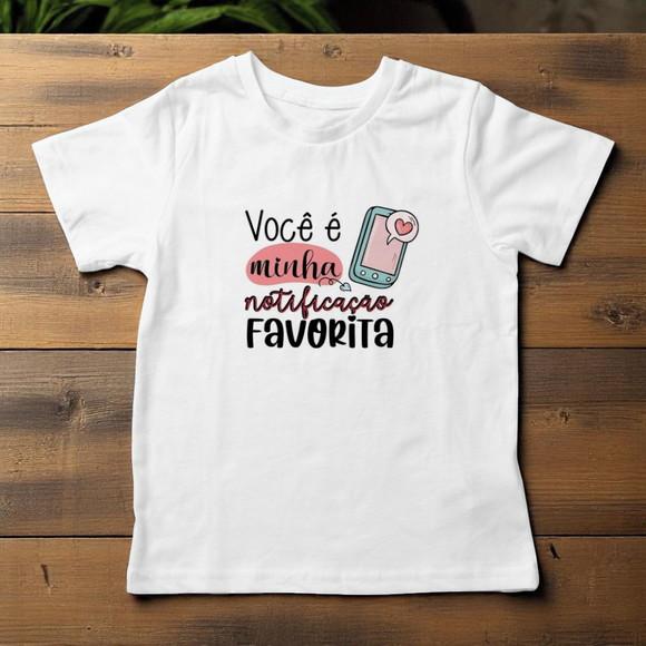 Camiseta Dia dos Namorados Personalizada
