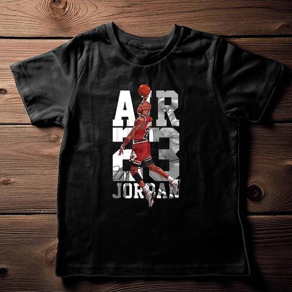 Camiseta Preta Basquete Personalizada