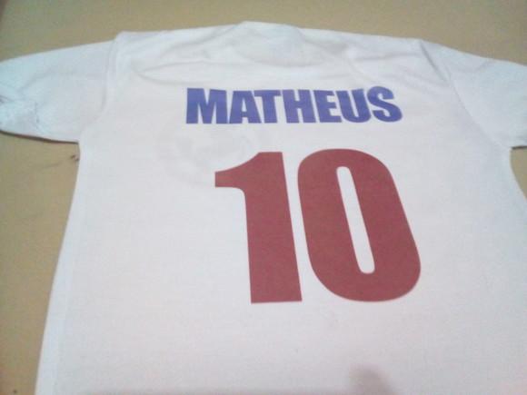 Camiseta Time Personalizada