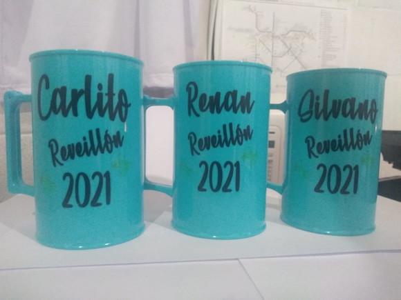Caneca Acrílica 300ml Kit Personalizado