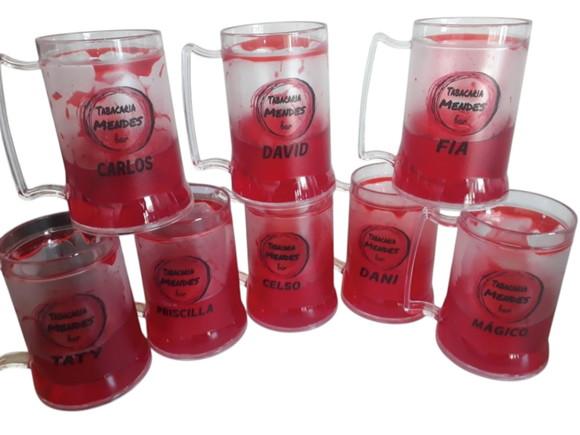 Caneca Acrílica com Gel Personalizada