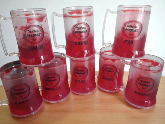 Caneca Acrílica com Gel Personalizada