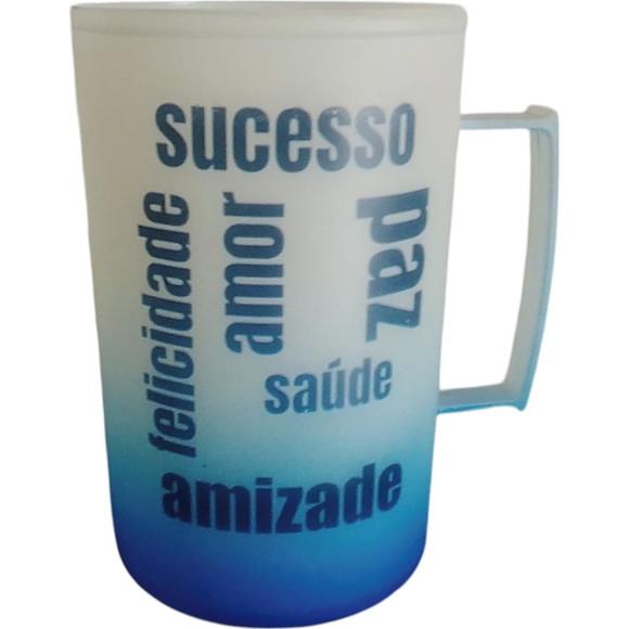 Caneca Acrílica Degradê Personalizada