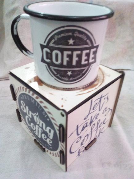 Caneca Ágata 370 Ml Com Caixa Personalizada