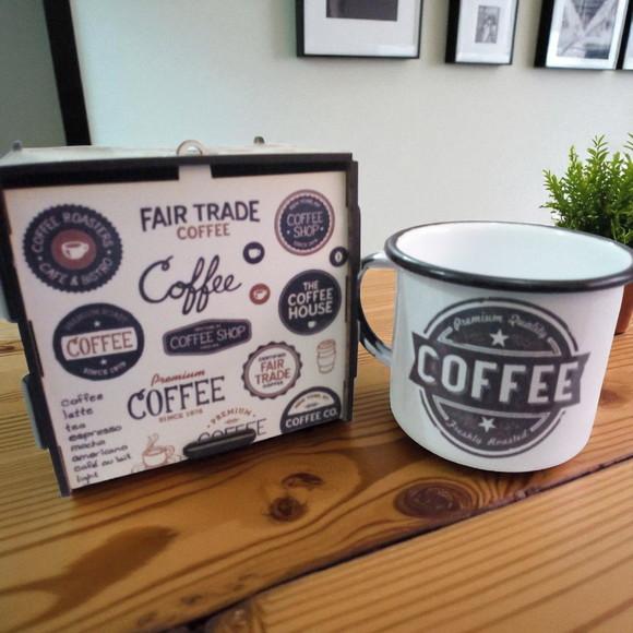 Caneca Agatha c/ Caixa mdf Personalizada