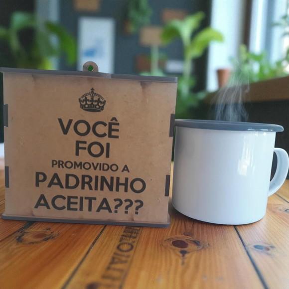Caneca Agatha c/ Caixa mdf Personalizada