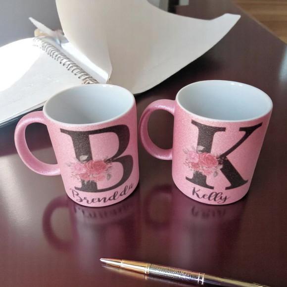 Caneca c/ Glitter Personalizada