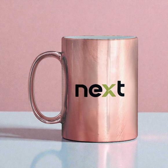 Caneca Cromada Pink Personalizada
