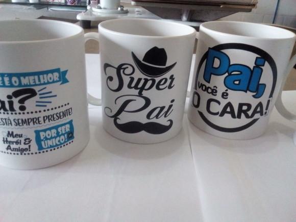 Caneca de Polímero Dia dos Pais Kit