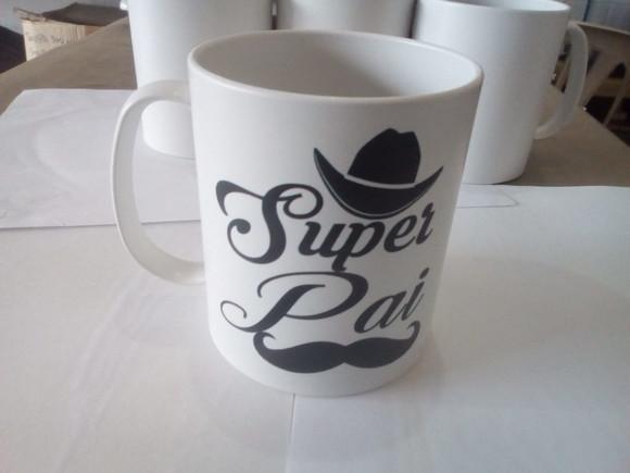 Caneca de Polímero Kit Dia dos Pais